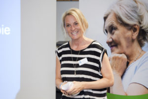 Okka Gundel: Journalistin und AFI-Botschafterin. Foto: Wolf R. Ussler/Alzheimer Forschung Initiative e.V.